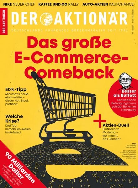 Der Aktionar – 27 September 2024 Cover