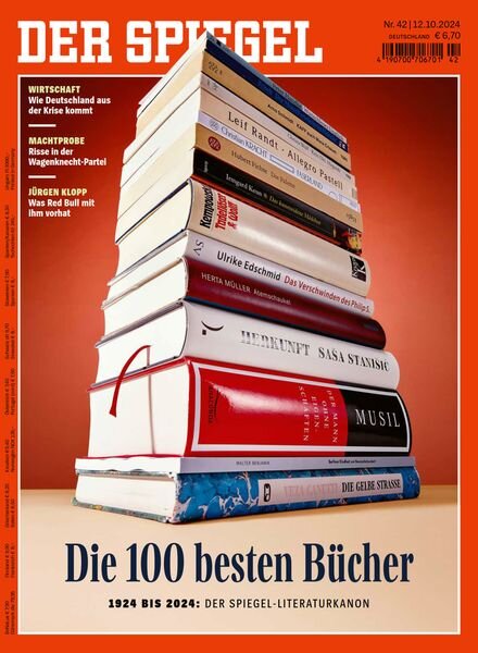 Der Spiegel – 12 Oktober 2024 Cover