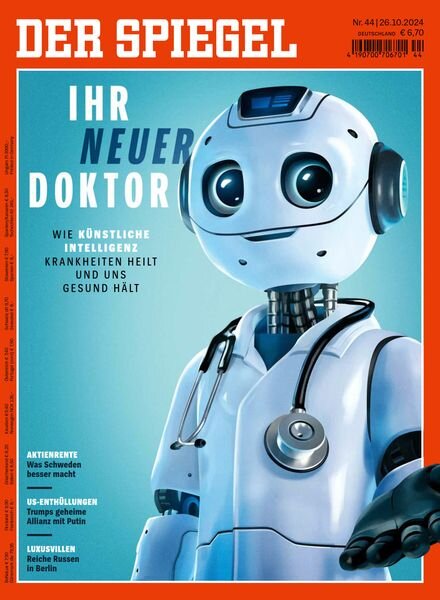 Der Spiegel – 25 Oktober 2024 Cover