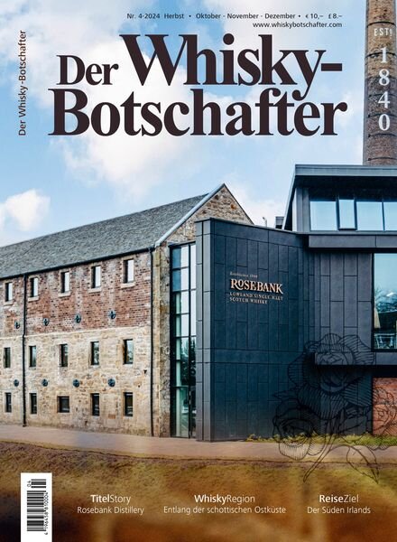 Der Whisky-Botschafter – Oktober-November-Dezember 2024 Cover