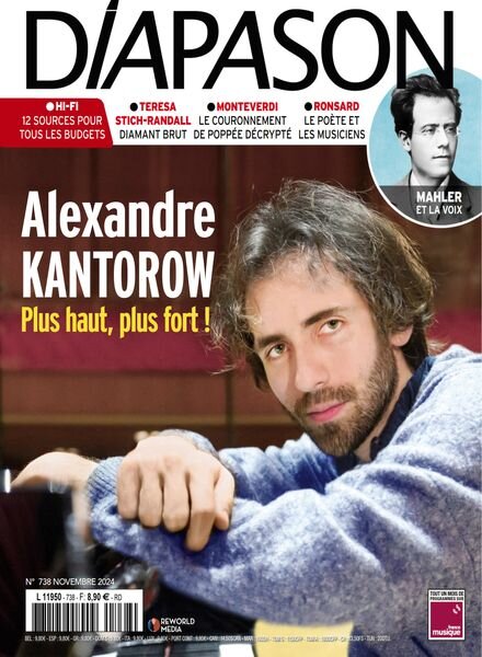 Diapason – Novembre 2024 Cover