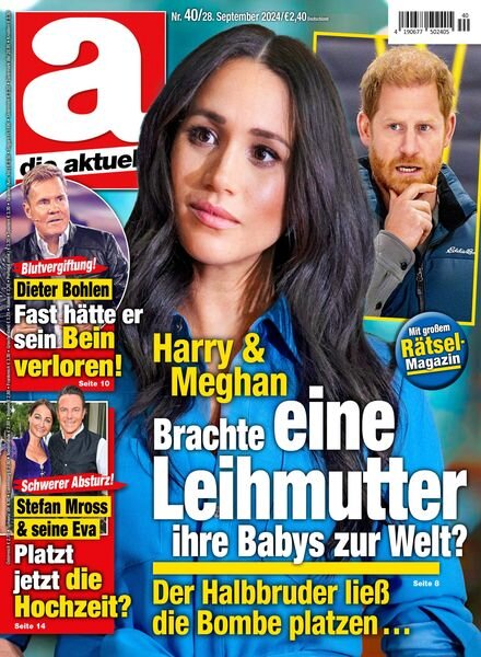 Die Aktuelle – 28 September 2024 Cover