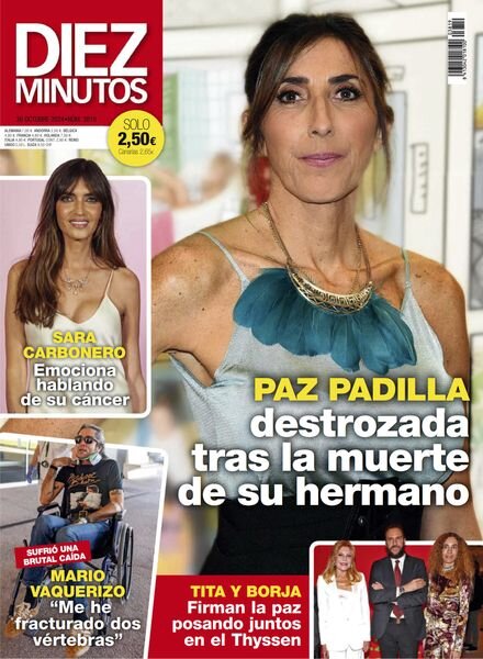 Diez Minutos – 30 Octubre 2024 Cover