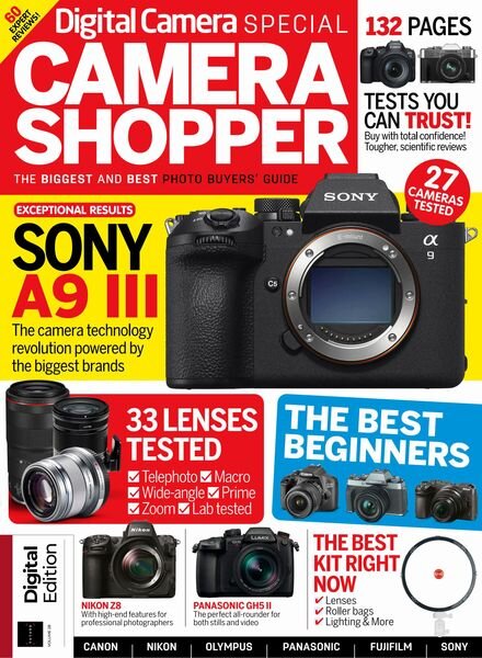 Digital Camera Presents – Camera Shopper – Volume 28 – October 2024 Cover