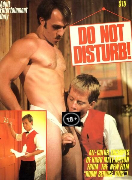 Do Not Disturb Gay Magazine Cover