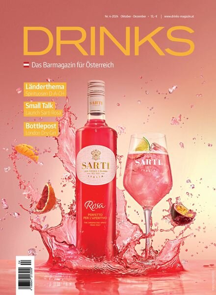 Drinks Austria – Oktober-Dezember 2024 Cover
