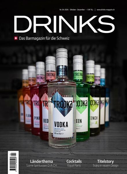 Drinks Switzerland – Oktober-Dezember 2024 Cover