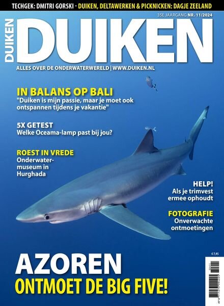 Duiken – November 2024 Cover