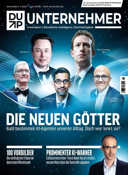 DUP Unternehmer-Magazin – Oktober 2024 Cover
