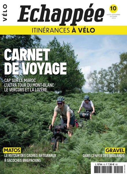 echappee Velo – Aout-Octobre 2024 Cover