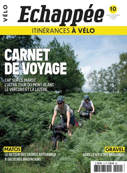 echappee Velo – Aout-Septembre-Octobre 2024 Cover