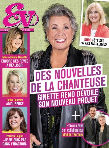 echos Vedettes – 28 Septembre 2024 Cover