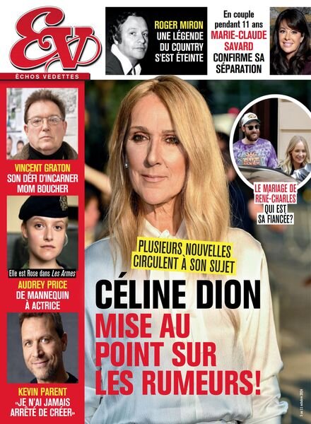 echos Vedettes – 5 Octobre 2024 Cover