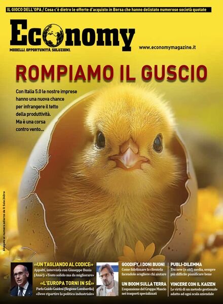 Economy – Ottobre 2024 Cover
