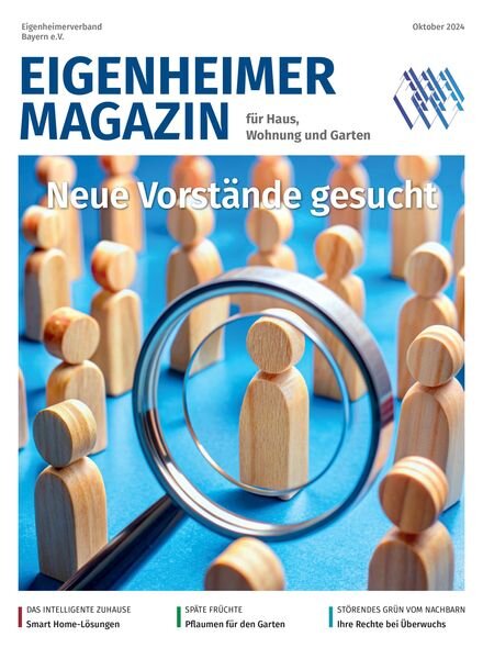 Eigenheimer Magazin – Oktober 2024 Cover