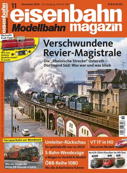 Eisenbahn Magazin – November 2024 Cover