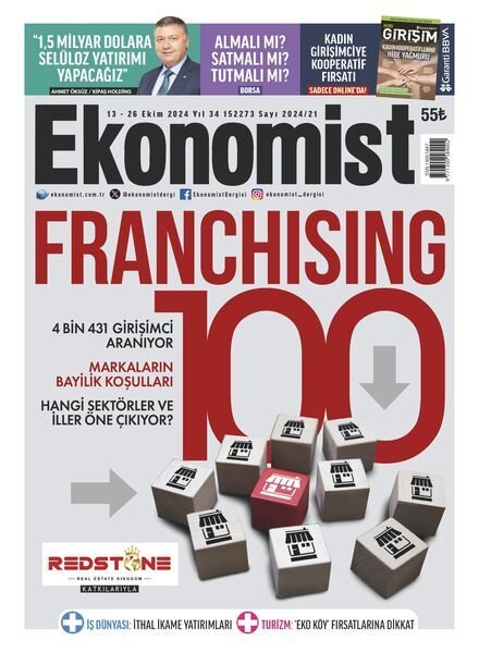 Ekonomist Turkiye – Ekim 2024 Cover