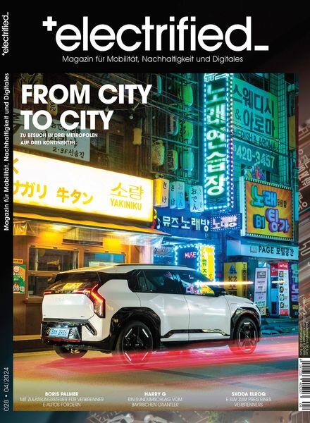Electrified – Oktober 2024 Cover