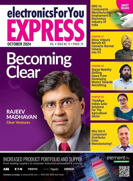 Electronics For You Express – October 2024 Cover