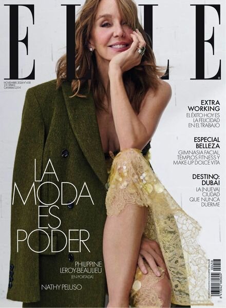 Elle Espana – Noviembre 2024 Cover