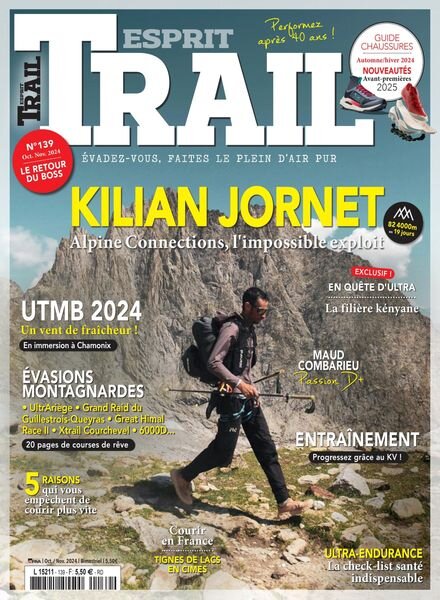 Esprit Trail – Octobre-Novembre 2024 Cover