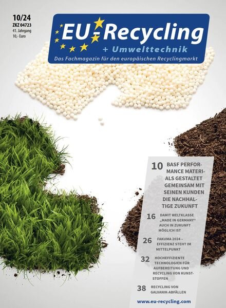 EU-Recycling – Oktober 2024 Cover