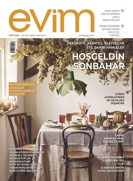 Evim – 1 Ekim 2024 Cover