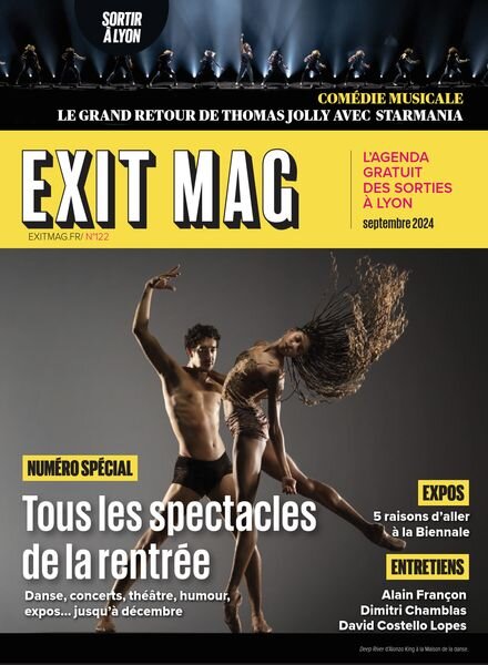 Exit Mag – Septembre 2024 Cover