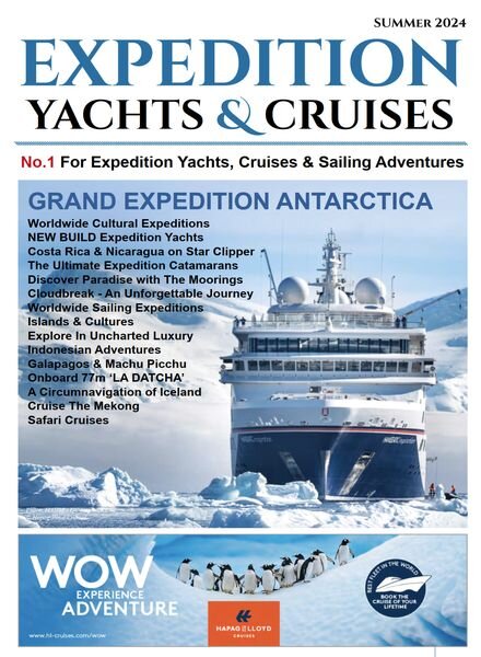 Expedition Yachts & Cruises – Summer 2024 Cover