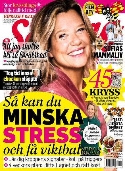 Expressen Sondag – 12 Oktober 2024 Cover