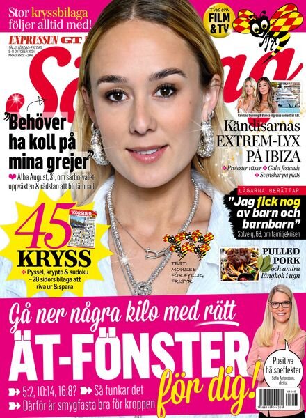 Expressen SOndag – 5 Oktober 2024 Cover