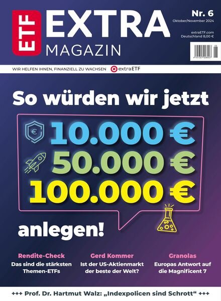 Extra-Magazin – Oktober-November 2024 Cover