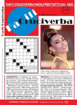 Facili Cruciverba – Novembre 2024