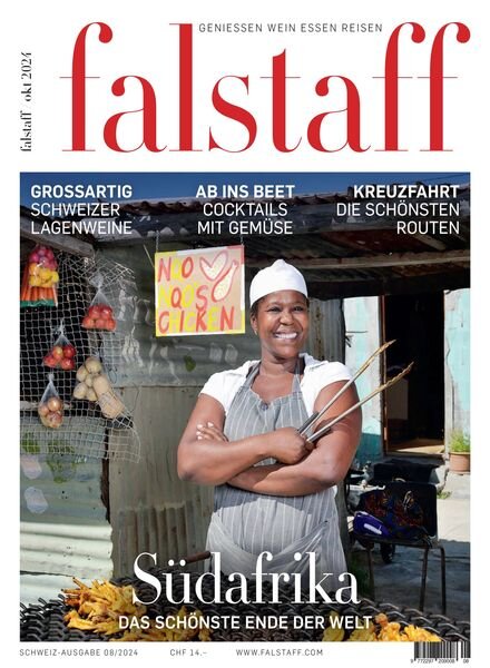 Falstaff Magazin Schweiz – Oktober 2024 Cover