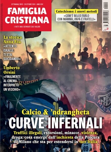 Famiglia Cristiana – 20 Ottobre 2024 Cover