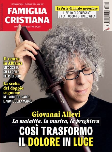 Famiglia Cristiana – 27 Ottobre 2024 Cover
