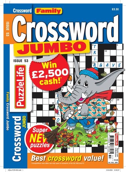 Family Crossword Jumbo – Issue 53 2024 Cover