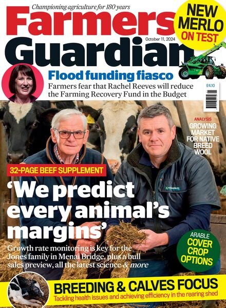 Farmers Guardian – 11 October 2024 Cover