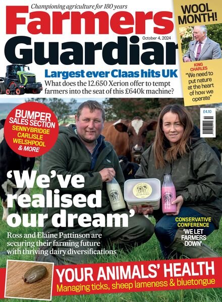 Farmers Guardian – 4 October 2024 Cover