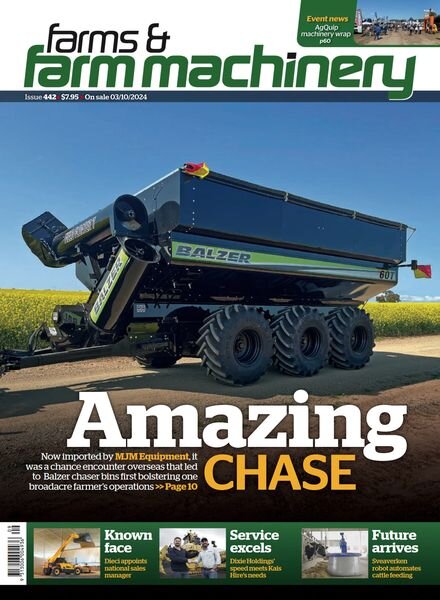 Farms and Farm Machinery – 3 October 2024 Cover