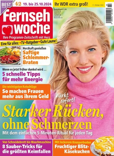 Fernsehwoche – 11 Oktober 2024 Cover