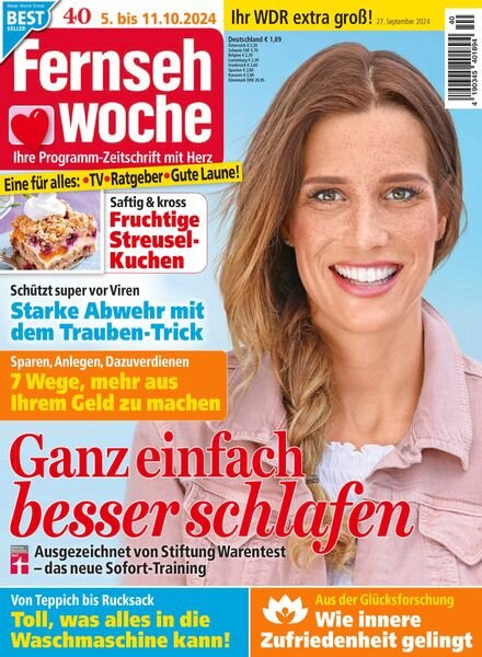 Fernsehwoche – 27 September 2024 Cover