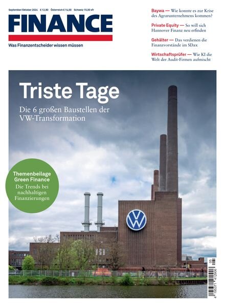 Finance – September-Oktober 2024 Cover