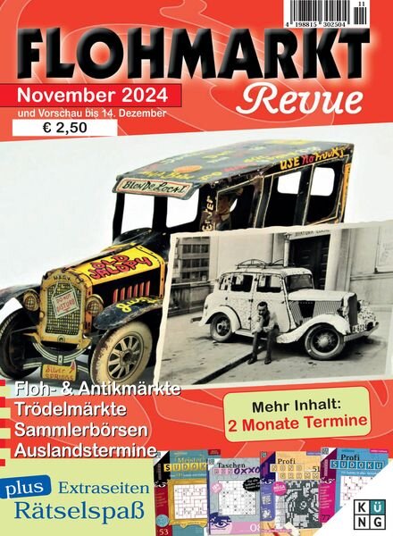 Flohmarkt Revue – November 2024 Cover