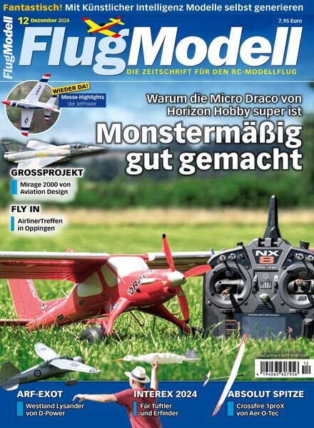 FlugModell – Dezember 2024 Cover