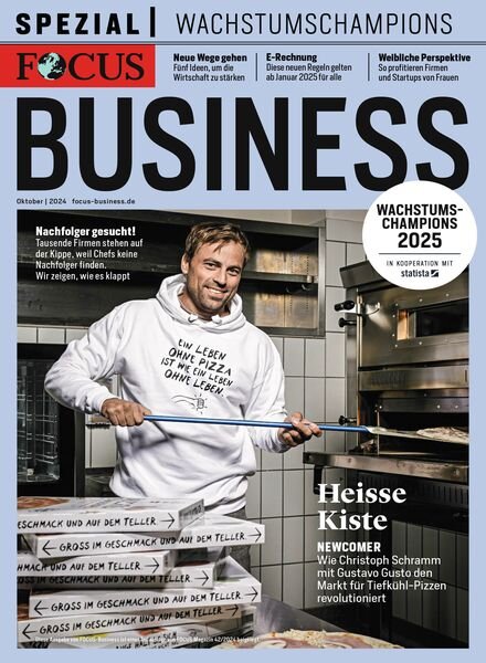FOCUS Business Spezial – Oktober 2024 Cover