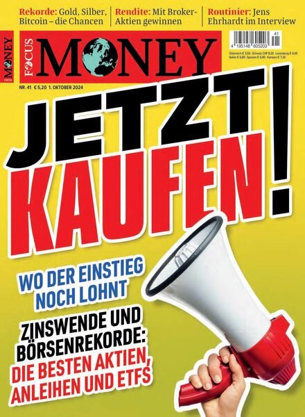 Focus Money – 1 Oktober 2024 Cover