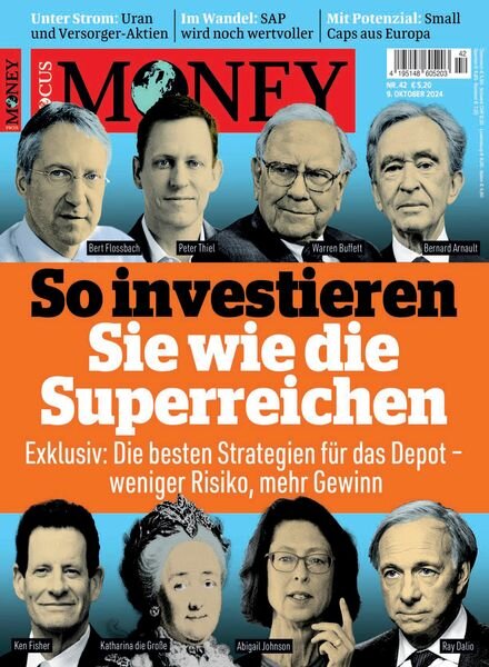 Focus Money – 9 Oktober 2024 Cover
