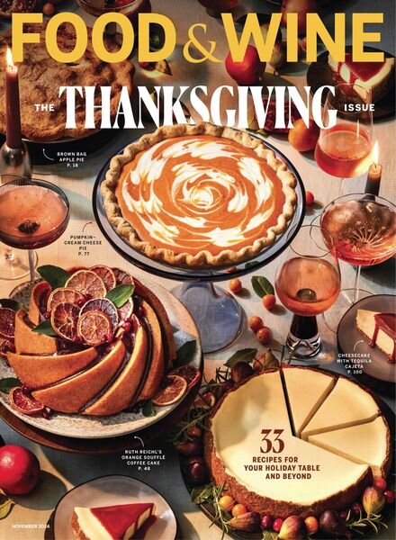 Food & Wine USA – November 2024 Cover