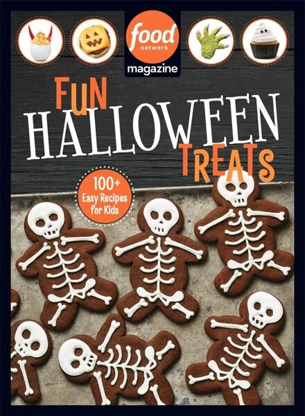 Food Network – Kids Halloween Recipes 2024 Cover